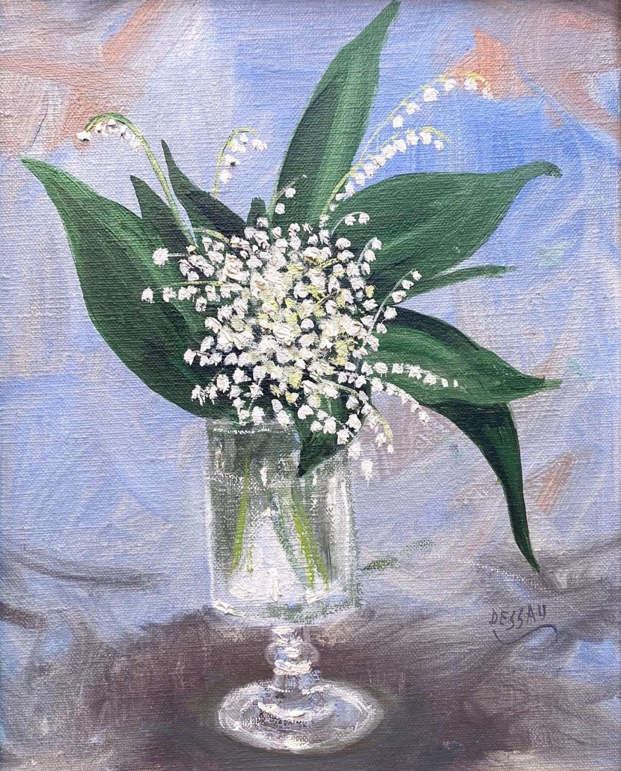Lucien Paul Dessau: A Token Of Friendship: Lily Of The Valley Flowers