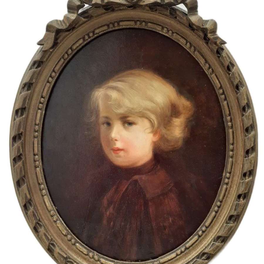 Att. Gilbert Newton: Portrait Of A Little Boy, Provenance
