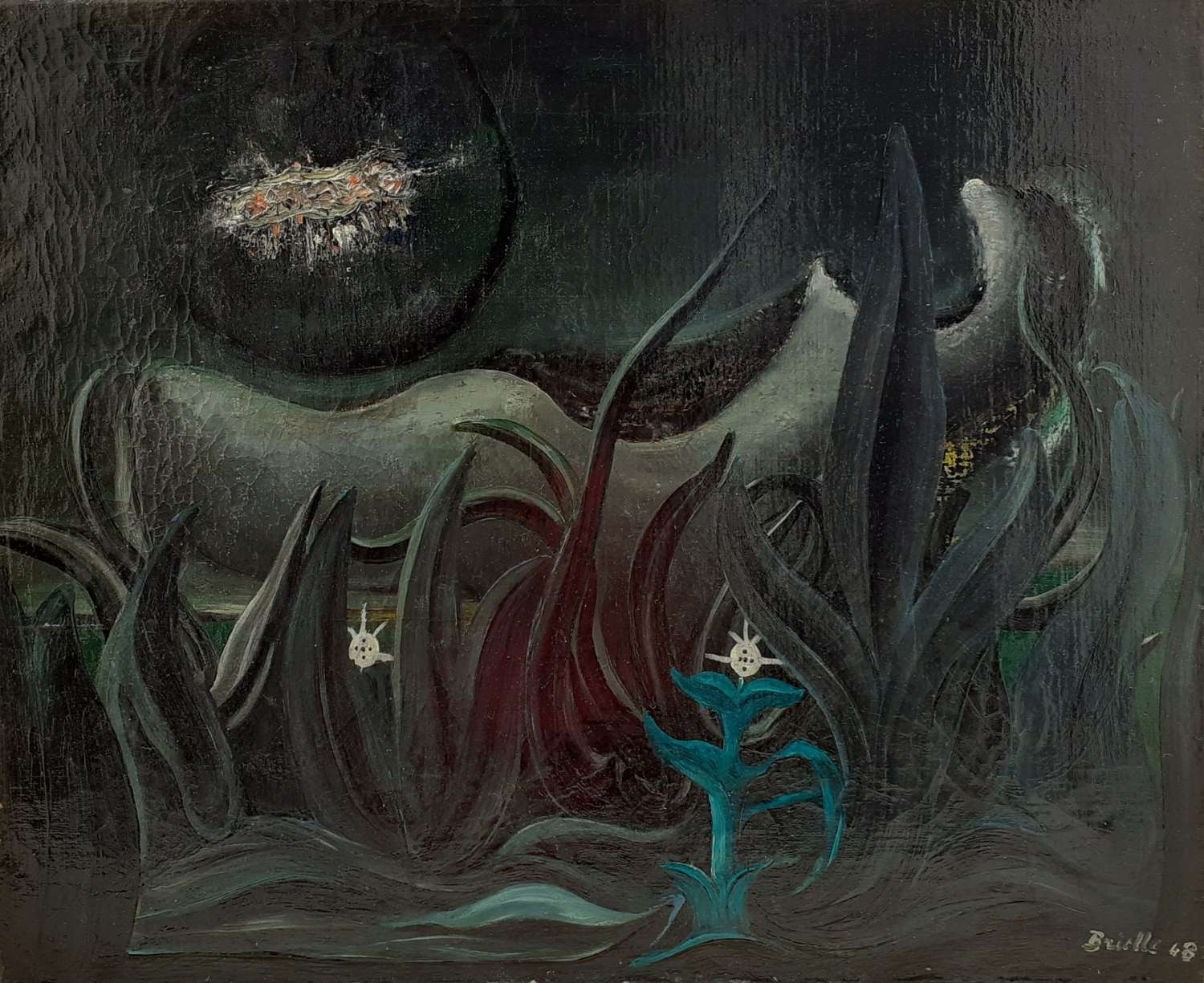Brielle: The Dream - Hurts  1948 International  Surrealist Exhibition