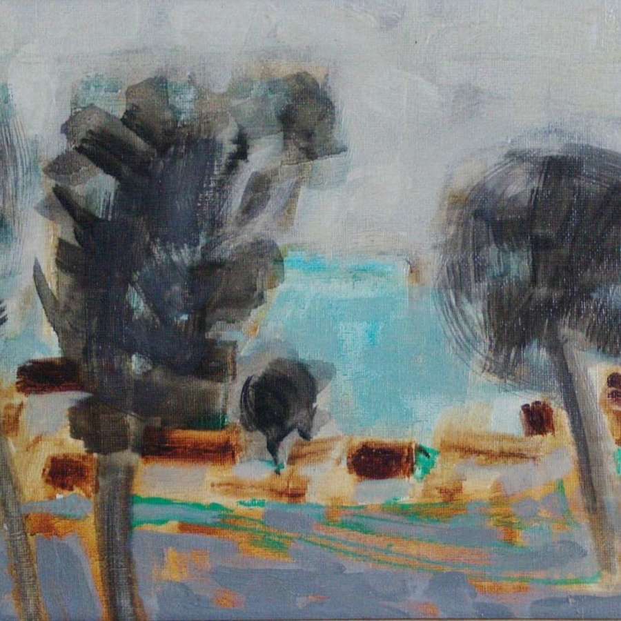 Paul Tritsch: Abstracted Trees By The Sea, Poetic Realism